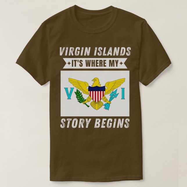 Virgin Islands T-Shirt (Design Front)