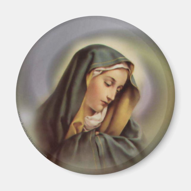 Virgin Mary 2 Magnet (Front)