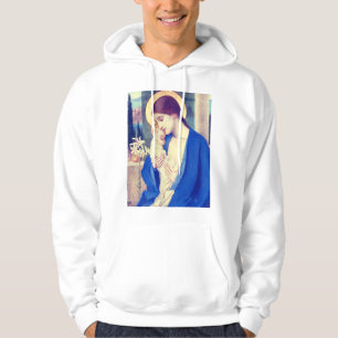 Virgin Mary and Child by Marianne Stokes Hoodie