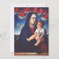 Virgin Mary and Child Classic Religious Art