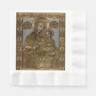 Virgin Mary and The Christ Child Napkin