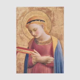 Virgin Mary Annunciate by Fra Angelico Tissue Paper