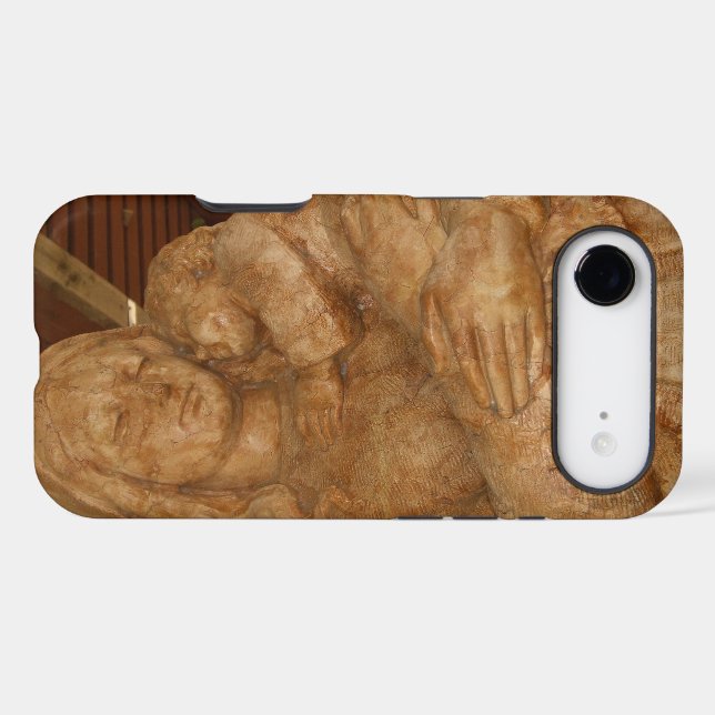 Virgin Mary & Baby Jesus Statue  (Back (Horizontal))
