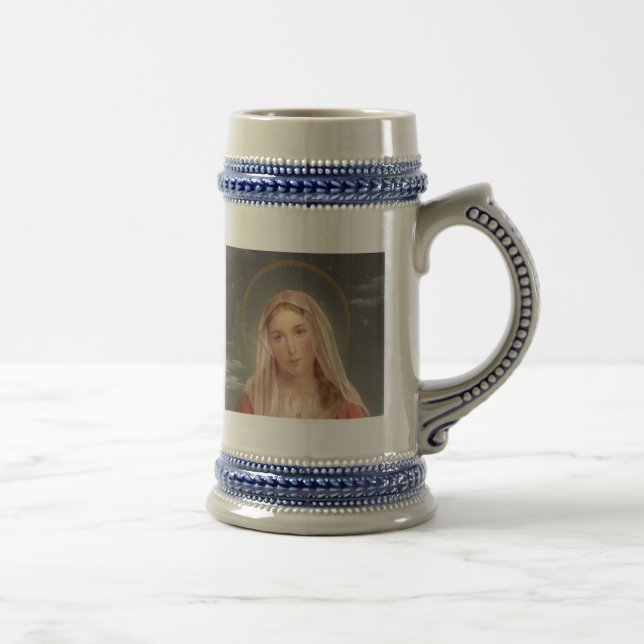 VIRGIN MARY BEER STEIN (Right)