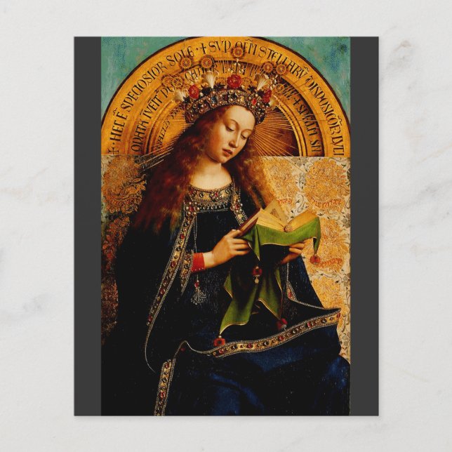 Virgin Mary by Jan van Eyck (Front)