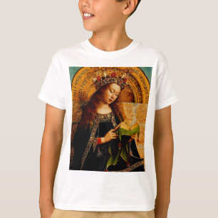 Virgin Mary by Jan van Eyck T-Shirt