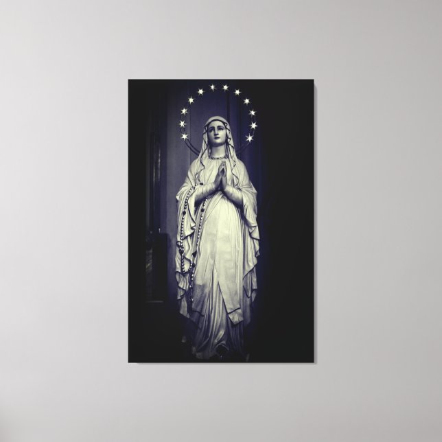 Virgin Mary Canvas Print (Front)