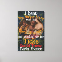 Virgin Mary Donald TRUMP Ticks Parasites