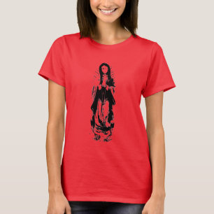 Virgin Mary Full Length burnout tee