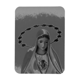 Virgin Mary, Immaculate Heart of Mary Magnet