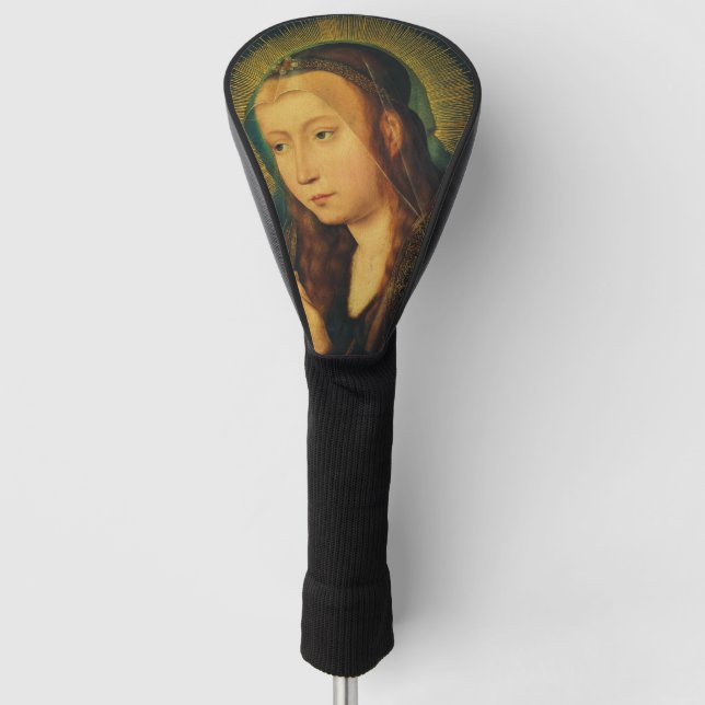 Virgin Mary in Prayer Classical Religious Art Golf Head Cover (Front)