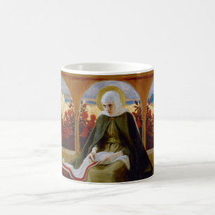 Virgin Mary in the Rose Garden (Albert Edelfelt) Coffee Mug