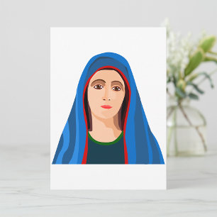 Virgin Mary Invitations