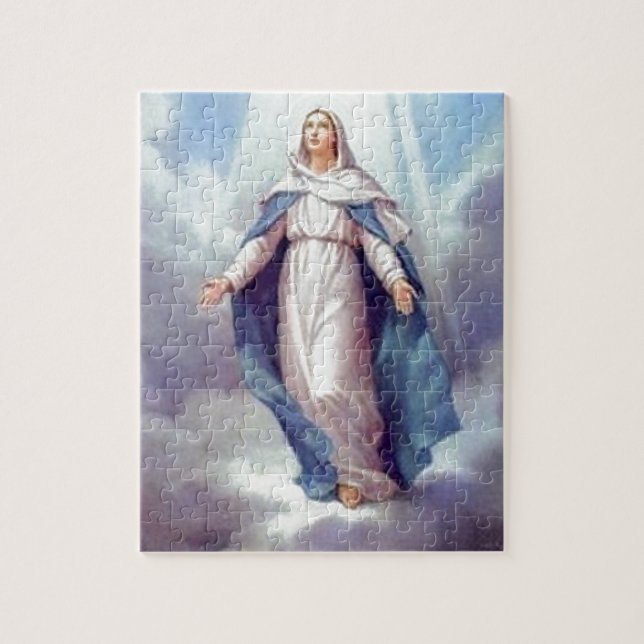 Virgin Mary Jigsaw Puzzle (Vertical)