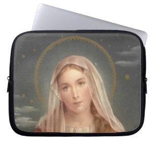 VIRGIN MARY LAPTOP SLEEVE
