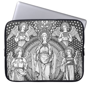 Virgin Mary Laptop Sleeve