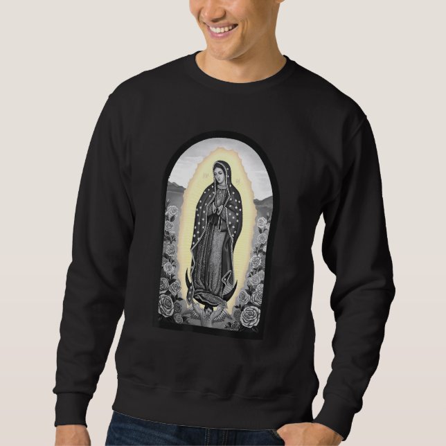 Virgin Mary Matching Quantum Sneaker Ash Sneaker M Sweatshirt (Front)
