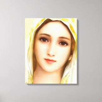 Virgin Mary, Mother of God Canvas Print