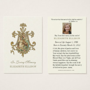 Virgin Mary MOUNT CARMEL Funeral Prayer