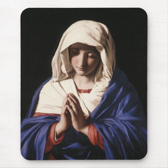 Virgin Mary Mouse Pad (Front)