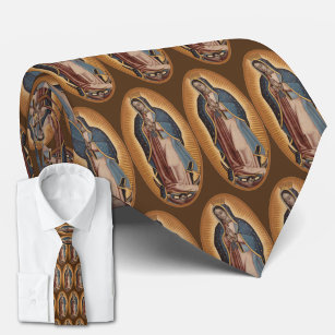 Virgin Mary of Guadalupe Mexico Spanish Tie