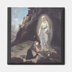 Virgin Mary of Lourdes Magnet