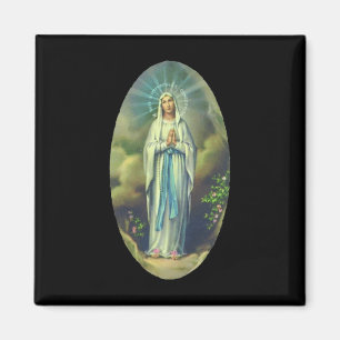 Virgin Mary Of Lourdes Our Lady Christian Gift For Magnet