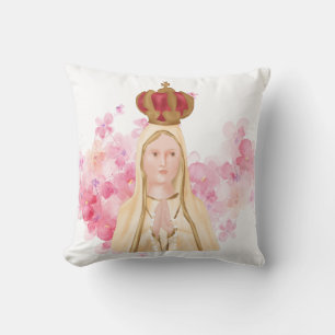 Virgin Mary - Our Lady of Fatima - Christian Cushion