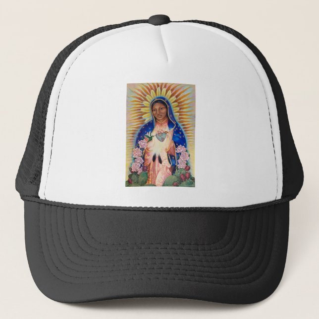 Virgin Mary - Our Lady Of Guadalupe Trucker Hat (Front)