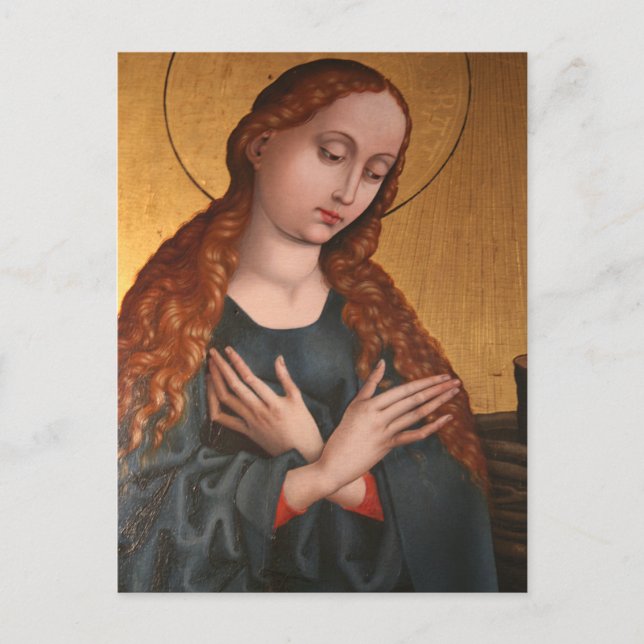 VIRGIN MARY POSTCARD (Front)