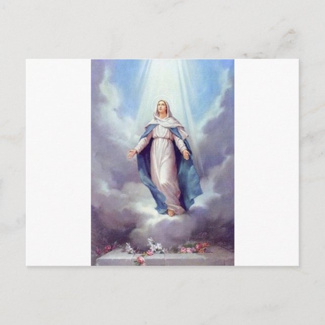 Virgin Mary Postcard (Front)