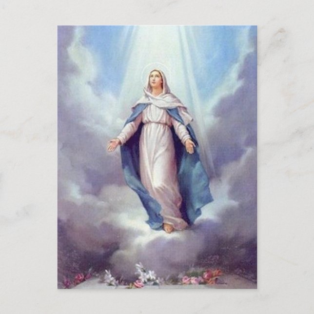 Virgin Mary Postcard (Front)