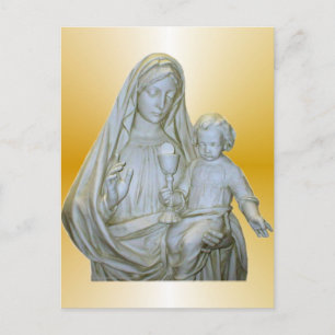 Virgin Mary Postcard