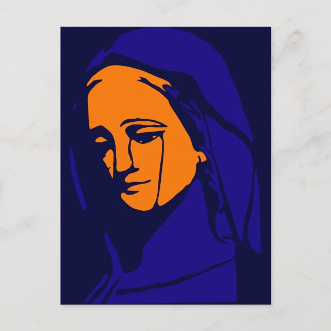 Virgin Mary Postcard (Front)