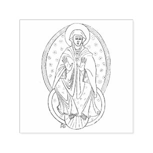 Virgin Mary Self-inking Stamp