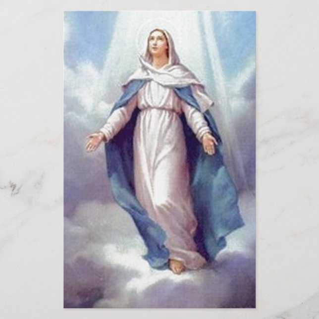 Virgin Mary Stationery (Front)