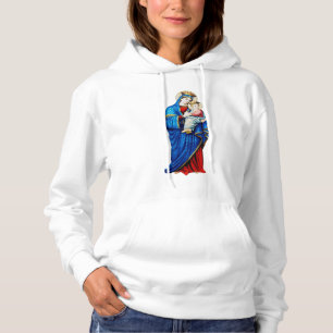 Virgin Mary with Baby Jesus Hoodie