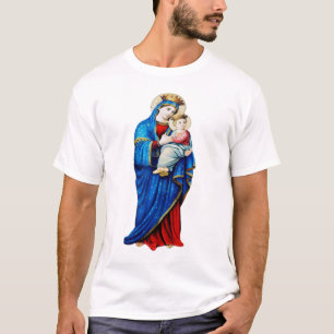 Virgin Mary with Baby Jesus T-Shirt