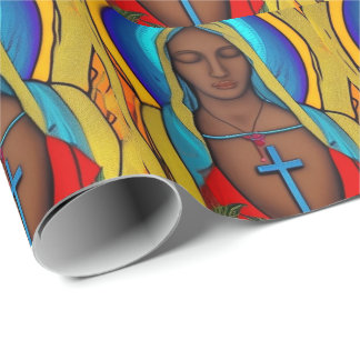 Virgin Mary  Wrapping Paper