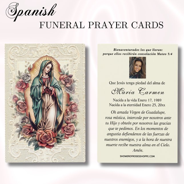 Virgin Mexico Guadalupe Spanish Funeral Prayer (Creator Uploaded)
