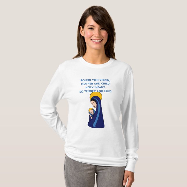 Virgin Mother & Child  T-Shirt (Front Full)