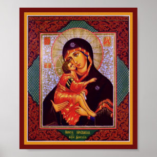 Virgin Mother of Vladimir Poster