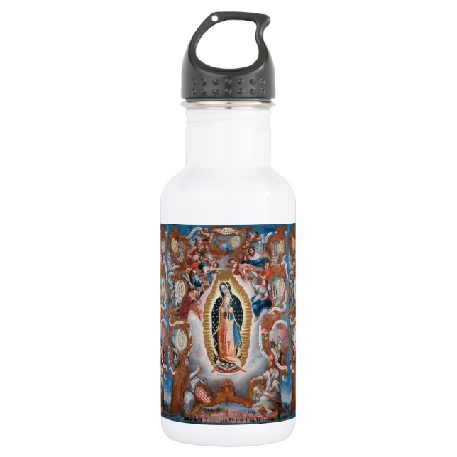 “Virgin of Guadalupe” 532 Ml Water Bottle (Front)