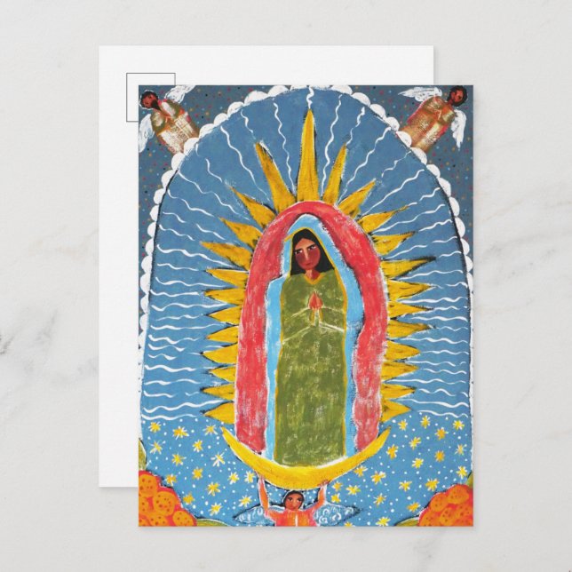 Virgin of Guadalupe Postcard (Front/Back)