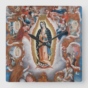 “Virgin of Guadalupe” wall clocks