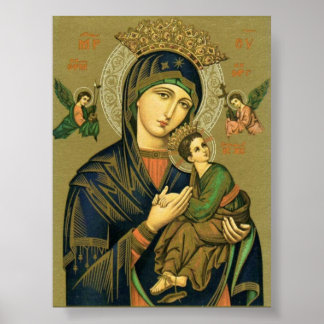 Virgin of Perpetual Help Poster