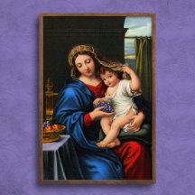 Virgin of the Grapes Poster