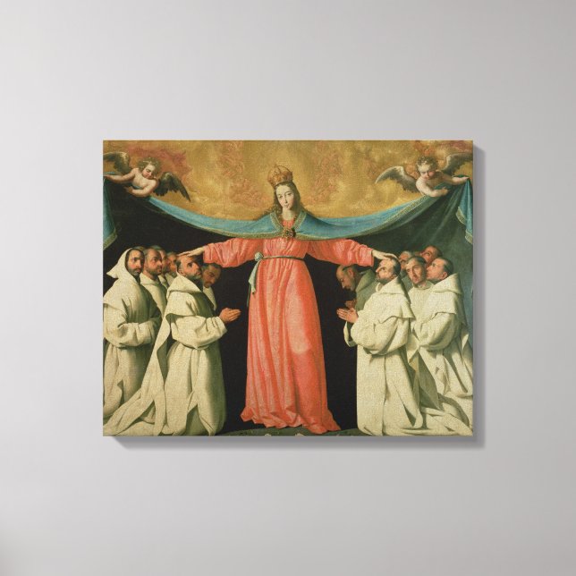 Virgin of the Misericordia Canvas Print (Front)