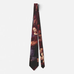 Virgin of the Rocks by Leonardo da Vinci Tie