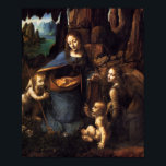 Virgin of the Rocks Poster<br><div class="desc">'Virgin of the Rocks' painting by Leonardo da Vinci. London version. Welcome to Shop Leonardo. Here you'll find cool Leonado da Vinci t-shirts, sweatshirts, hoodies and other apparel. We also have other great Leonardo da Vinci merchandise like caps, keychains, mugs, phone cases and more. So if your looking for a...</div>